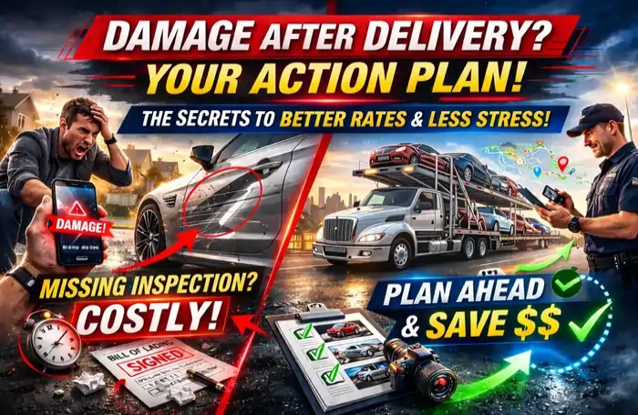 How to Handle Vehicle Damage Found After Delivery